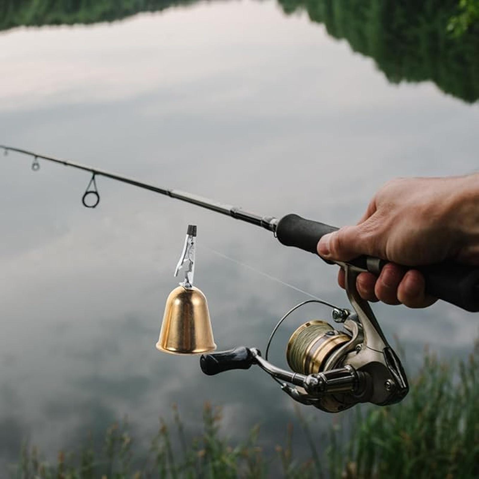 

Metal Fishing Bells Instant Alerts Sea Rod Alarms for Anglers one size жовтий