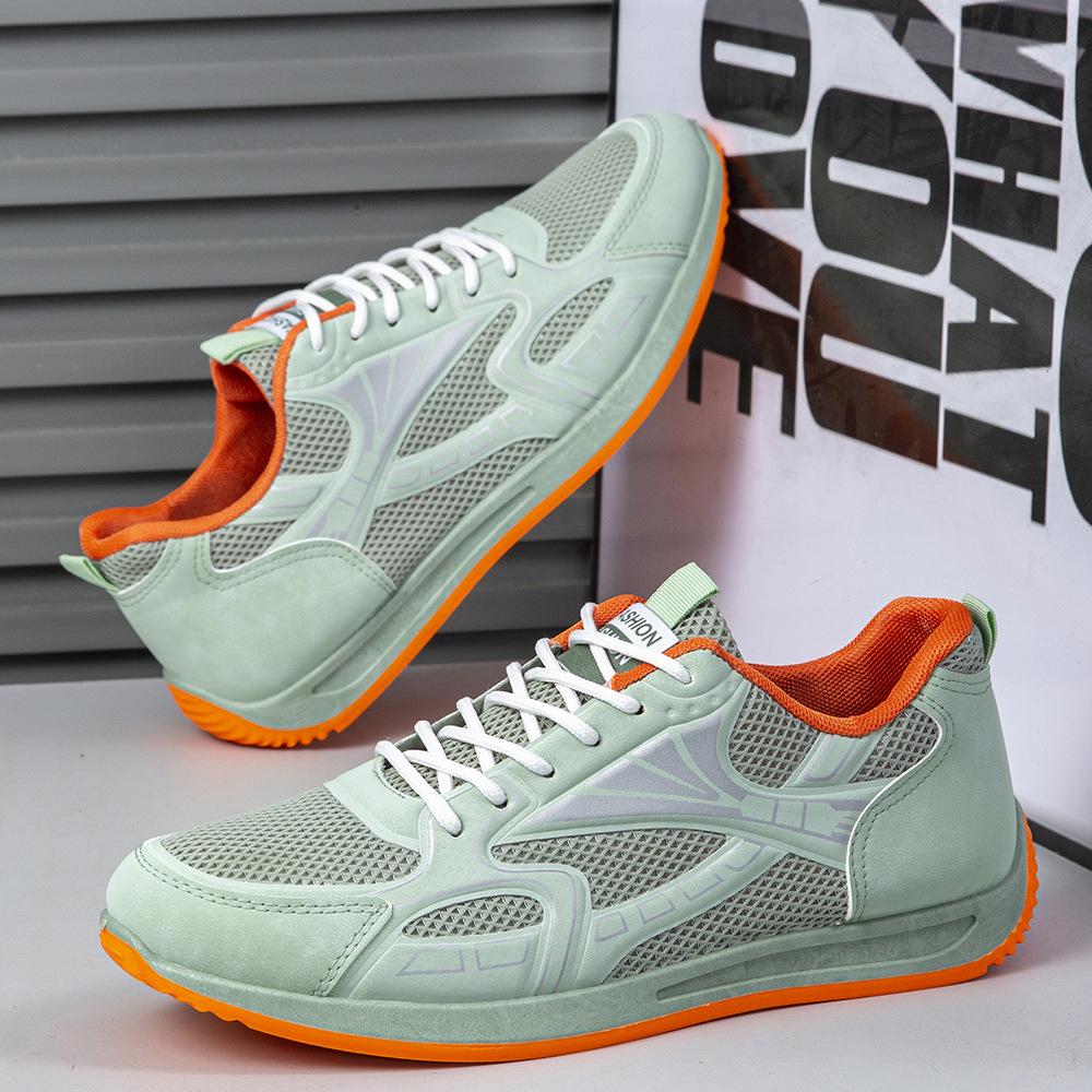 Forrest Gump men's shoes 2025 new high-end spring men's mesh breathable non-slip sports versatile casual running shoes