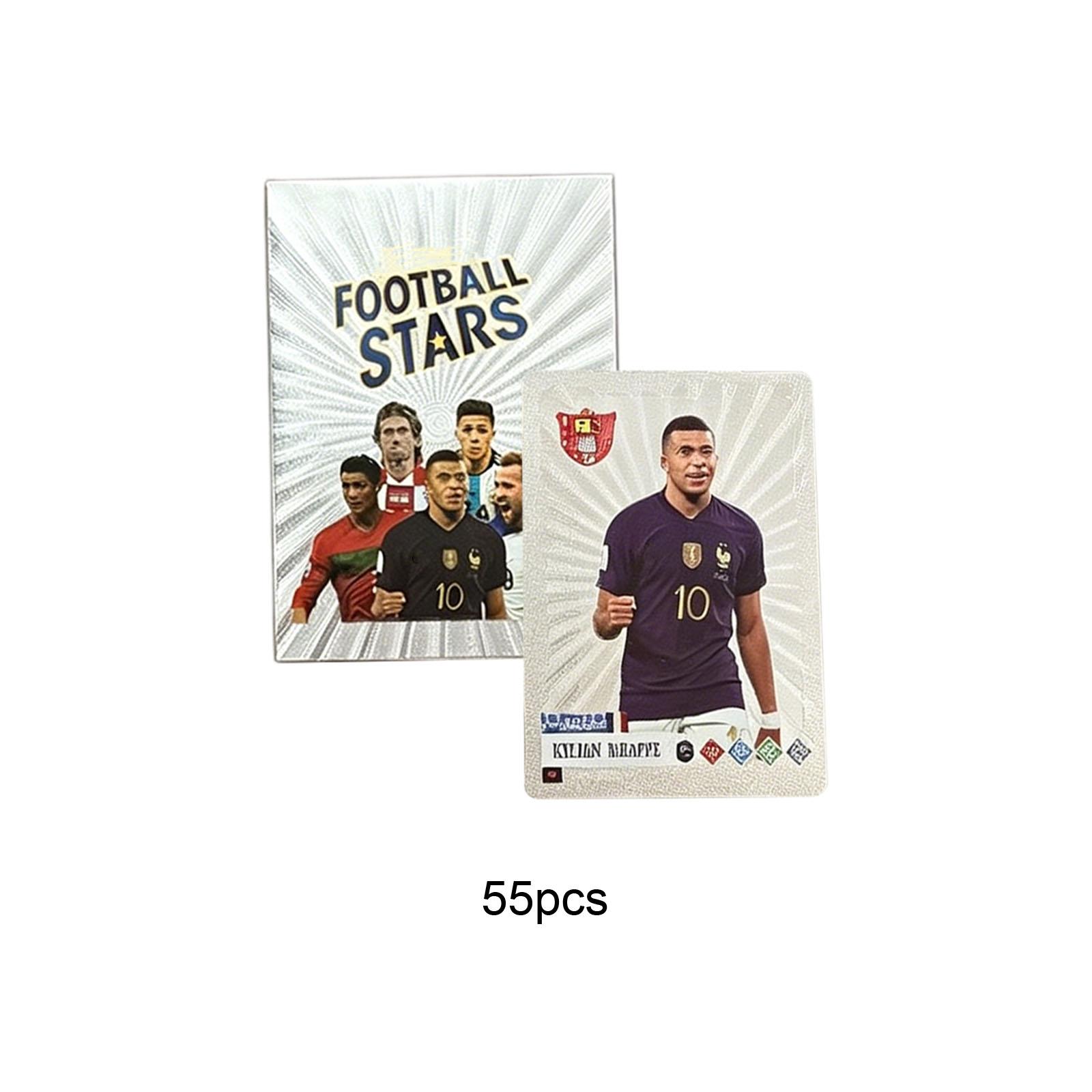 Soccer Star Trading Cards, European Football Player Fan Collection Set One Size