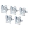 5pcs Galvanized Steel Plate Pet Cage Suspended Water Dispenser Fence Latch  Pig Farrowing Bed