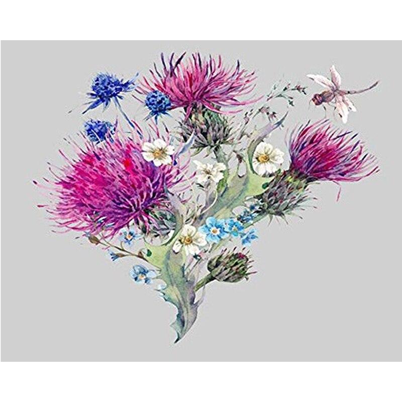 Full Diamond Painting Embroidery Cross Stitch Succulent Plants Pictures Of Rhinestones Mosaic Flower Handmade Gift 40