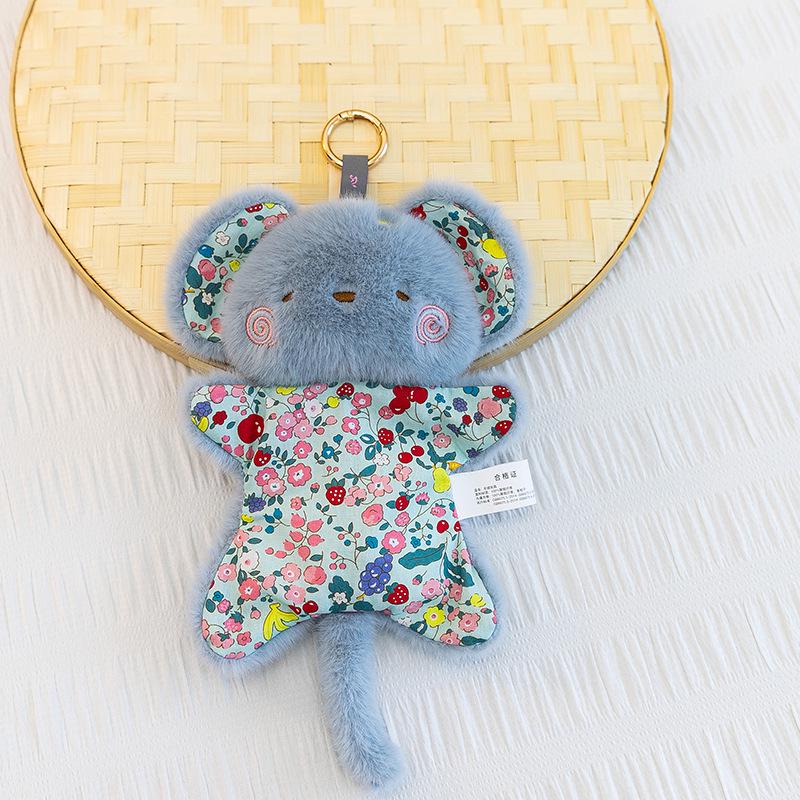Cute Little Wolf Plush Pendant & Hand Warmer Toy