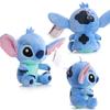 New 12Cm 20Cm 25Cm Stitch Stuffed Plush Models Cartoon Stuffed Plush Dolls Anime Plush Baby Toys Kawaii Kids Birthday Gift