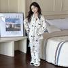 Girls' 2025 Autumn Cotton Pajama Set: Long-Sleeve Two-Piece Sleepwear