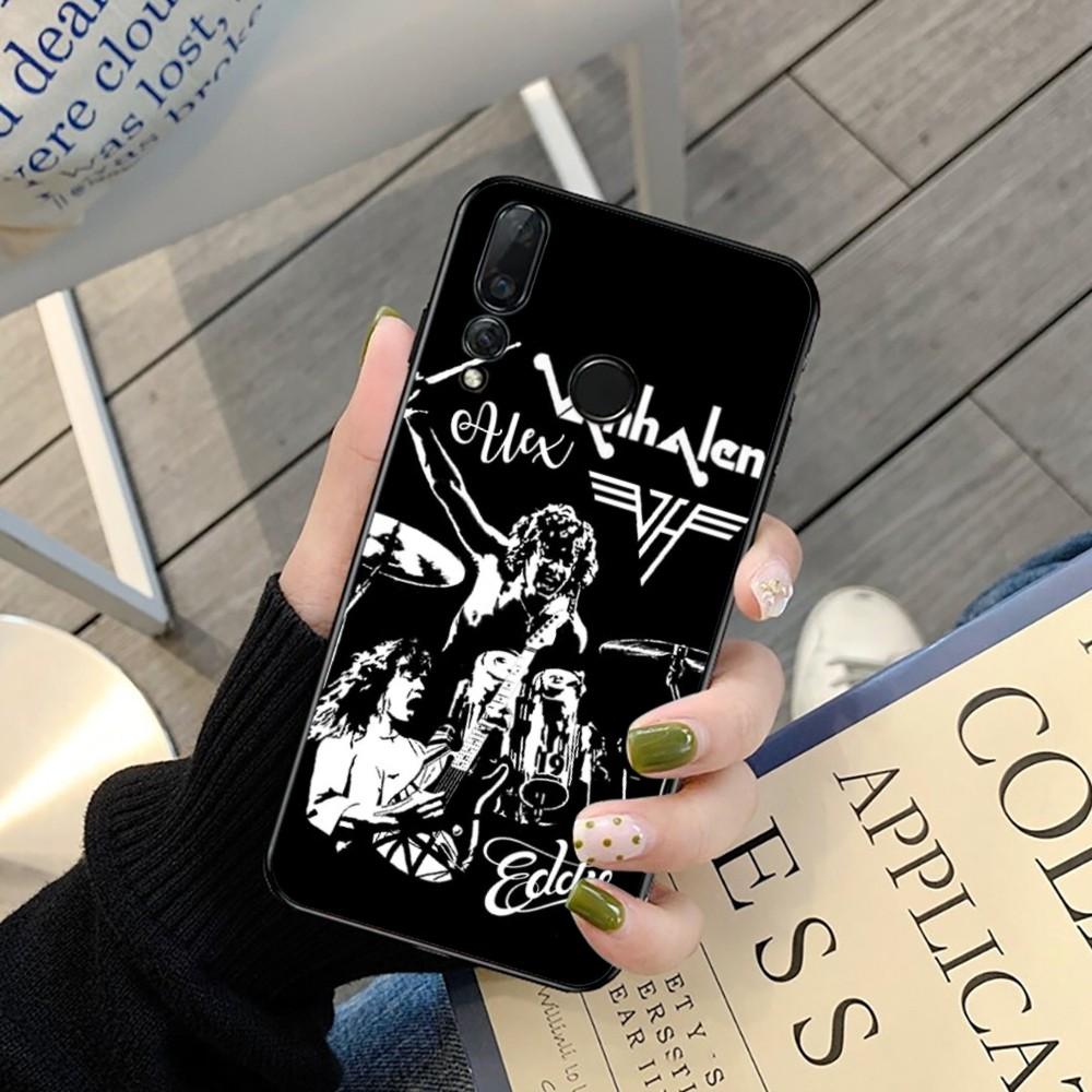 

E-Eddie V-Van-Halen Music Guitar Phone Case For Huawei Y9 6 7 5 Prime Enjoy 7s 7 8 Plus 7a 9e 9plus 8E Lite Psmart Shell Huawei Enjoy 10s