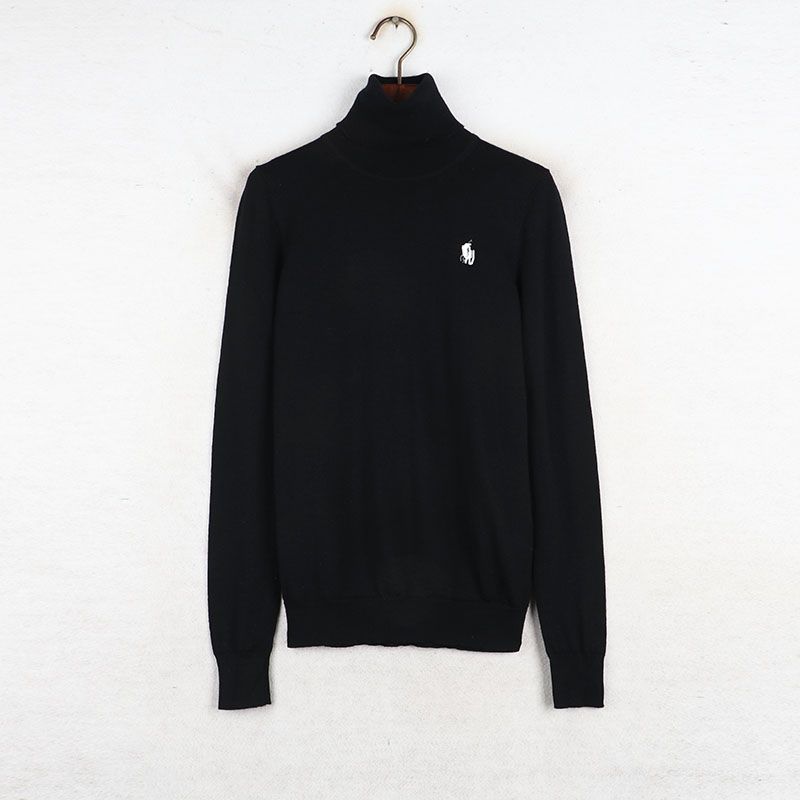 

Sunshine House Осень и Зима Внешняя Торговля Мода Водолазка 100 Шерсть Пуловер Мужской Свитер Большого Размера Трикотаж Базовая Рубашка Тонкий Black Bust size 124-130