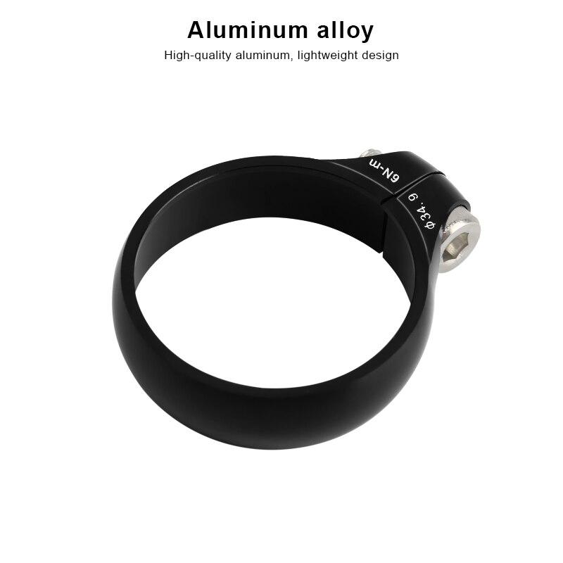Bicycle Seat Post Clamp 31.8/34.9mm Super Light CNC Aluminum Alloy MTB Road Bike Lock Seatpost Clamp Cycling Accessories