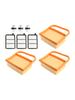 Maintenance Kit Concrete Saw Filter 20*15*10cm Air Filter Kit Effective Dust Filtration Enhanced Engine Airflow