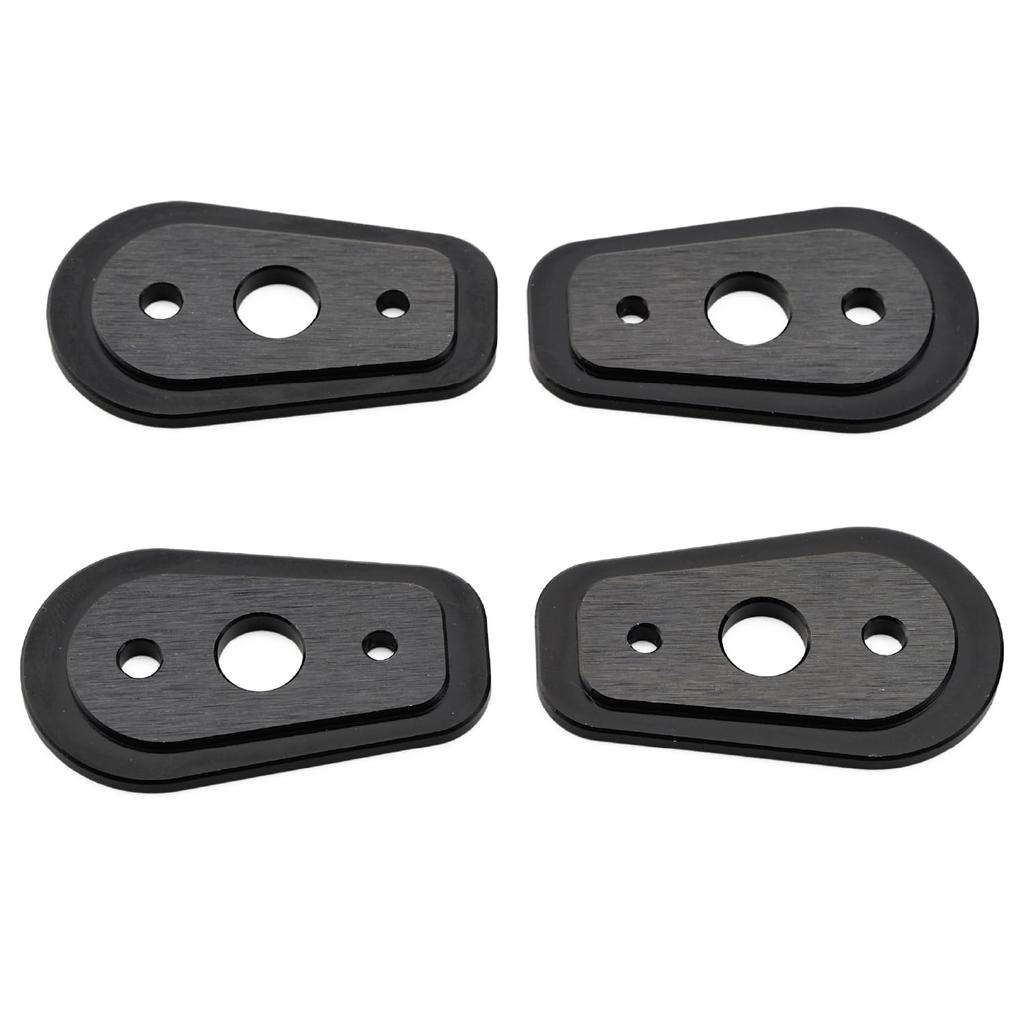 Daytona Motorcycle Turn Signal Aluminum Turn Signal Holder Plates for M8 Fits Z900RS and Other Set of 4 for 2 Turn 97235 Brackets, Size, Models,
