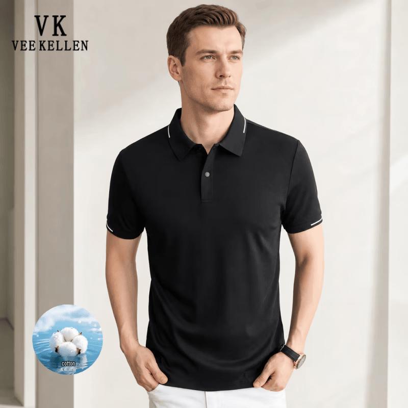 VEE KELLEN Men s Short Sleeve Polo Shirt L