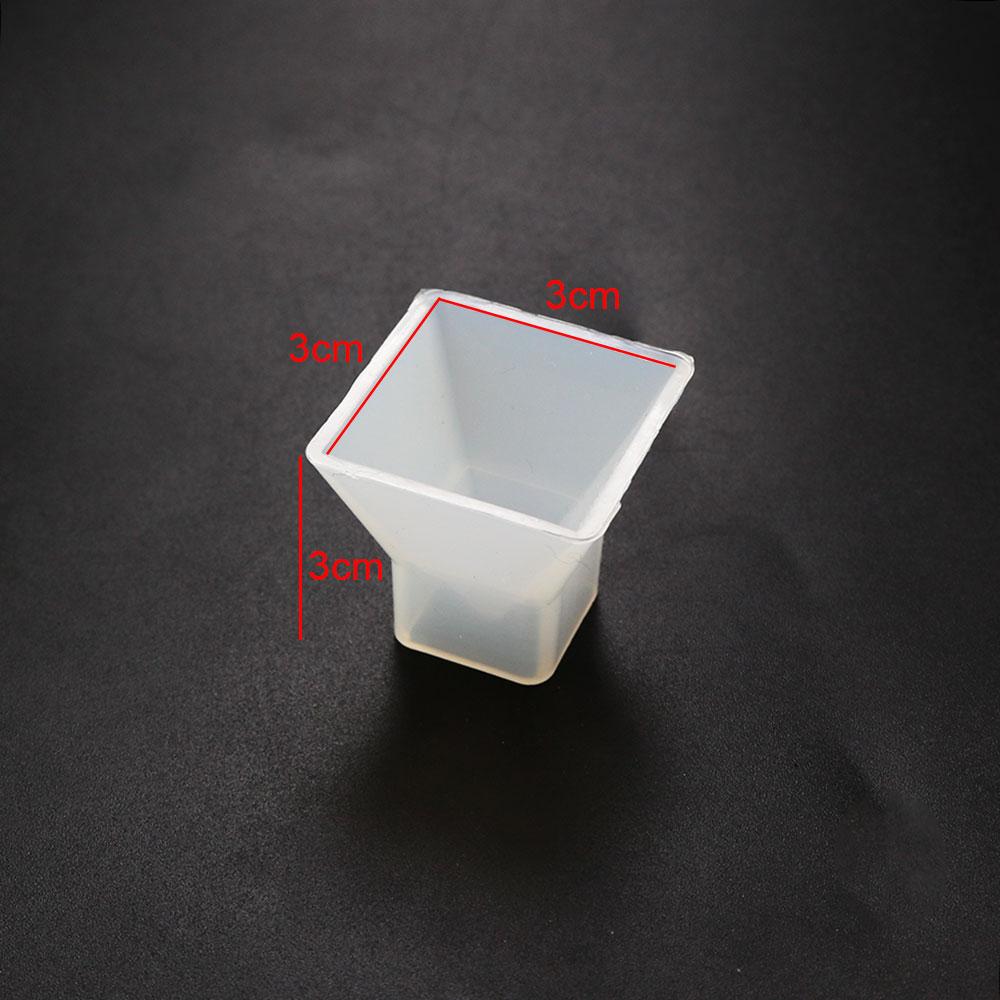 For Fun 3D Sphere Semicylinder Pyramid Silicone Mold Specimen Jewelry Night Light Lamp Home Decoration DIY Crystal Resin Molds