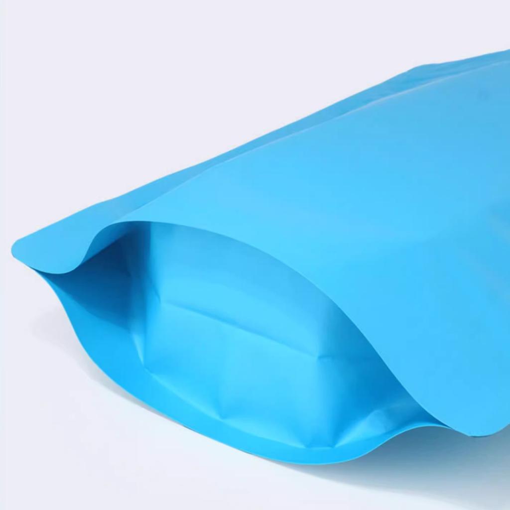 Aluminum Foil Self-supporting Self Sealing Bag, Colored Light Proof and Moisture-proof Packaging Bag, Used for Fish Bait/tea Powder/food Seasoning