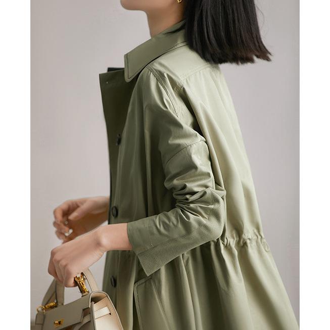 Drop Trench Coat Spring and Autumn Fashion Coat Women's Women's Medium and Long Women's Clothing New