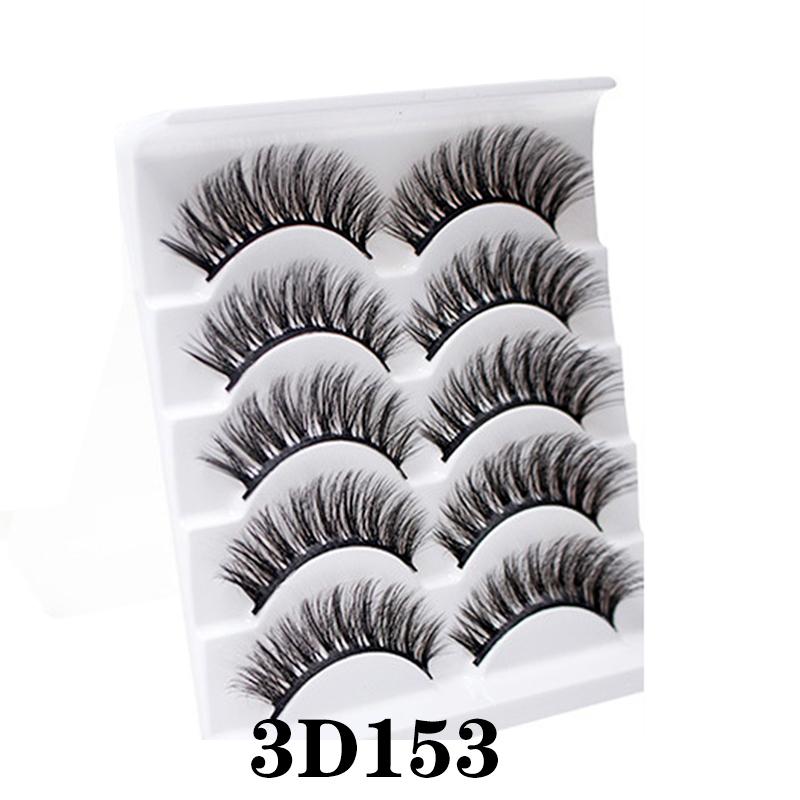 5 pares de cílios postiços maquiagem para mulheres cílios em massa extensão de cílios maquiagem maquiagem barata frete gr.. Extensões de cílios de beleza