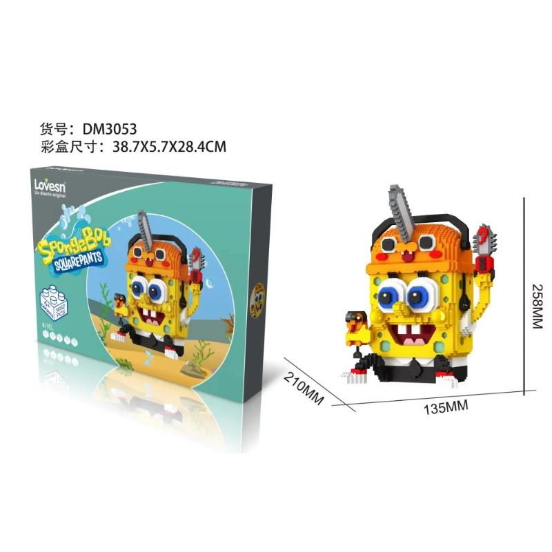 Micro Building Block Stitch Anime Assembled Model Mini Brick Figures Toys For Kids