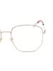 Gucci GG0396O-002 Luxury Geometric Metal Eyeglass Frames