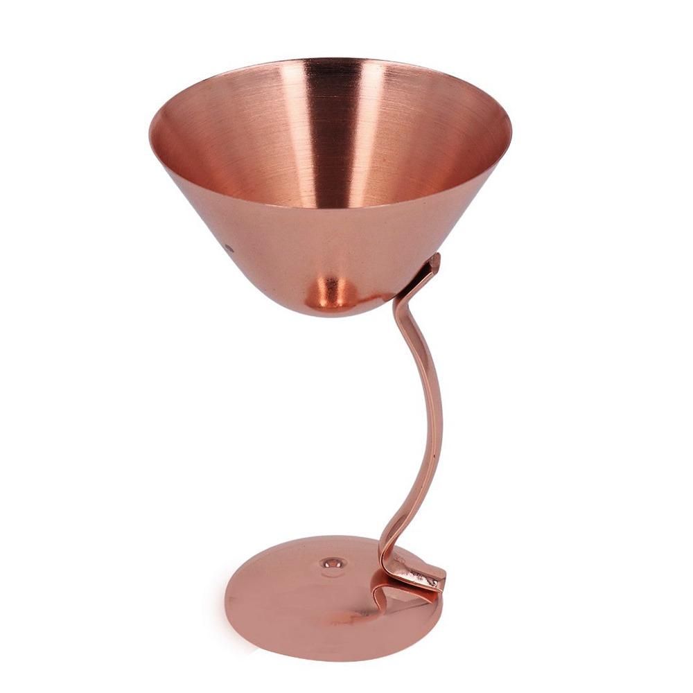 150ml Stainless Steel Martini Glass Stainless Steel Insulated Metal Wine Glass Dishwasher Safe Cool Touch