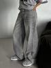 Fashion Vintage Denim Jeans Women Spring New Style Draped Straight Leg Loose High Waist Wide Leg Casual Pants