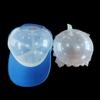 100Pcs Waterproof Anti-Pressure Inflatable Pocket Children Caps Bra Air Bag Bubble Protective BagRound Hat Inflatable Bags Pressure Resistant Airbag