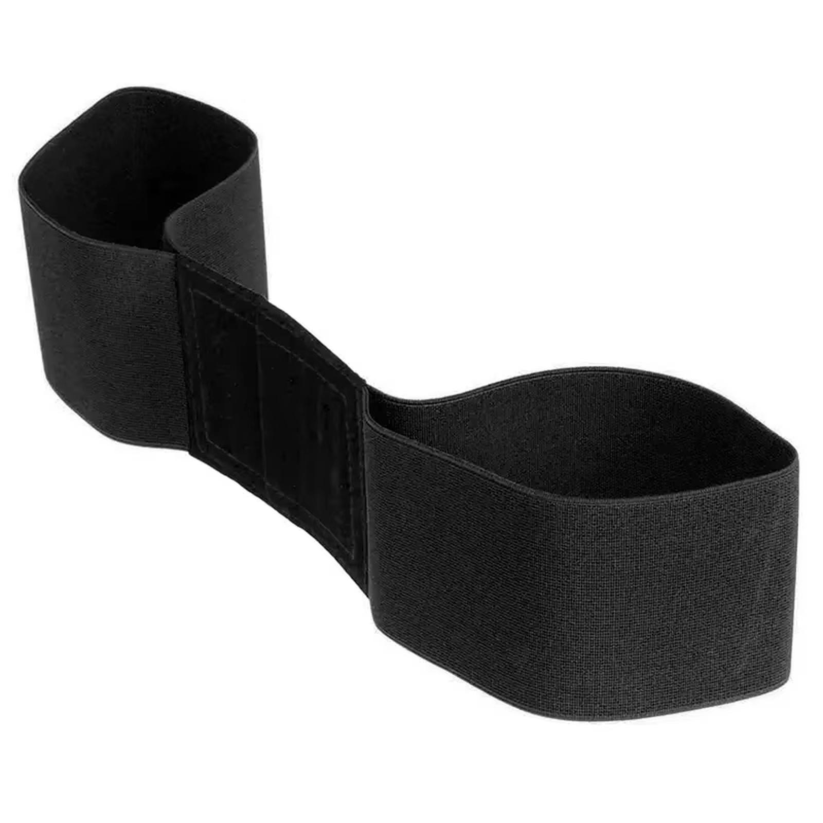 Golf Arm Correction Strap Swing Practice Aid Posture Trainer Adjustable Arm Brace for Golf Swing Alignment and Arm Positioning Support one size чёрный