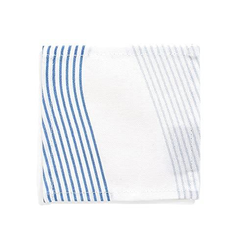 STYLE Decor 2-Piece Set: 4 Laminated Placemats and 4 Laminated Coasters. Perfect for Dining Tables, Parties, and Table Coordination. Water Flow Design