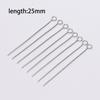 100pcs Stainless Steel Eye Head Pins Metal Eye Pins For Jewelry Making Findings Diy Earrings Pendant Jewelry Pins Supplies