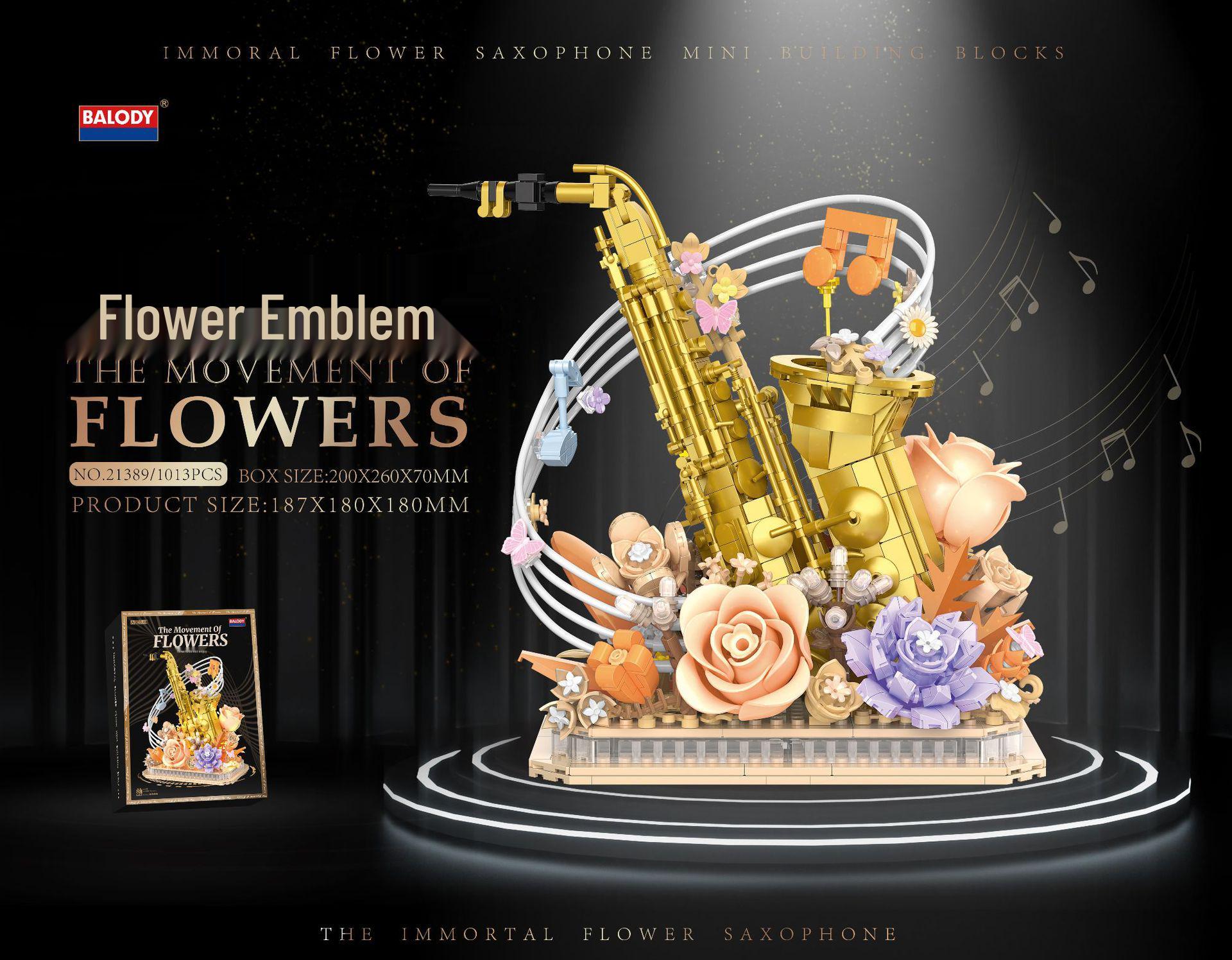 

Beilede Mini Particle Building Blocks: Everlasting Flower Home Decoration & Educational Toy for Couples