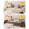 Modern Geometric Sofa Cover Fringed Soft Flannel Four Seasons Universal Home Office Three-seater Couch Slipcover Furniture Protector