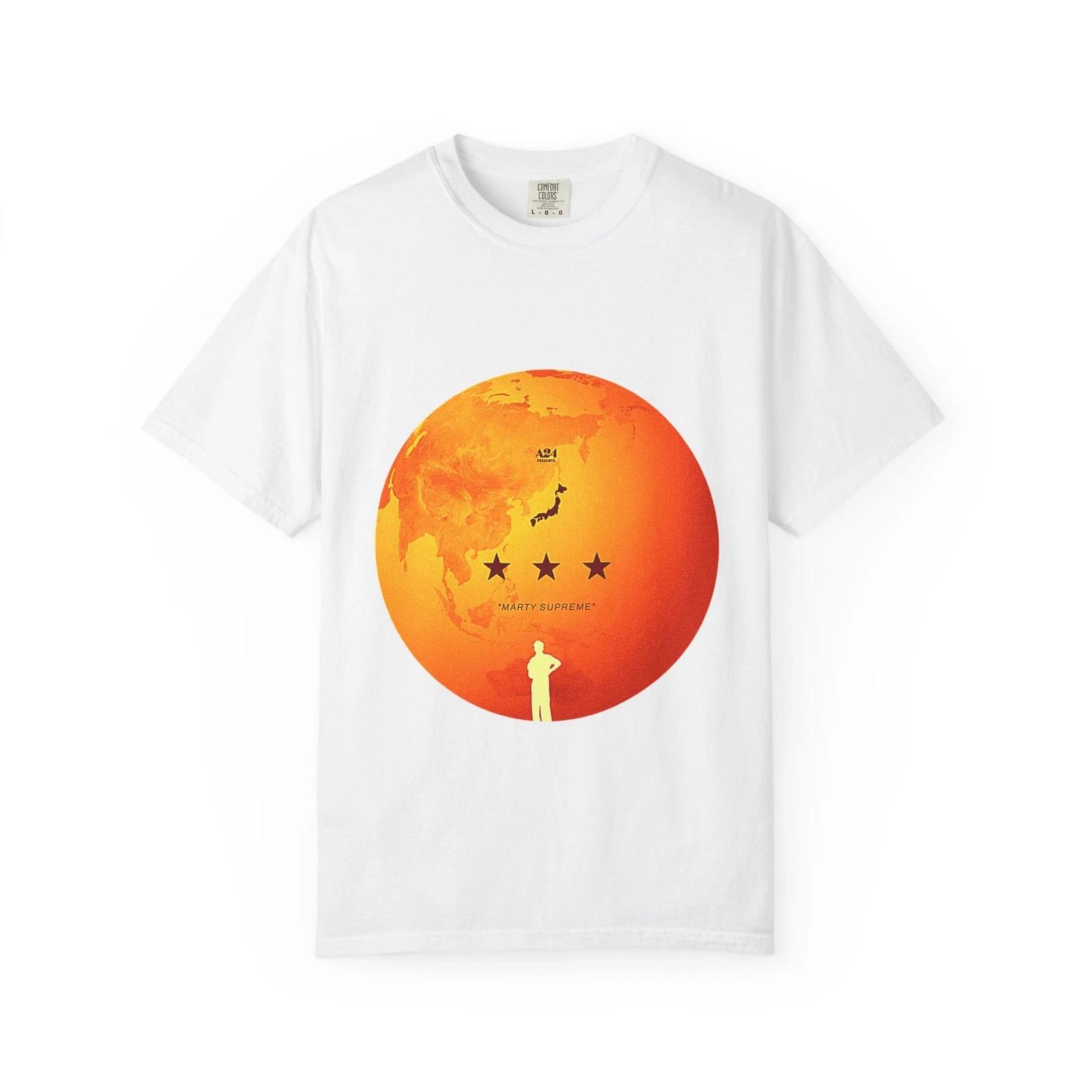 Marty Supreme Timothée Chalamet World Art T-Shirt A24 S