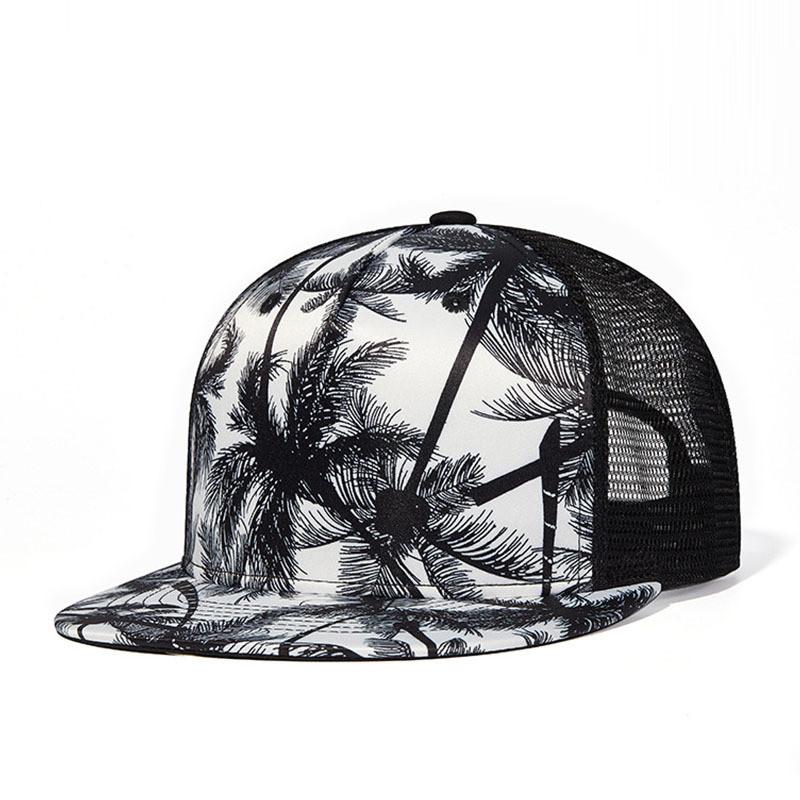 Cotton Mesh Baseball Cap With Wide Brim Sun Hat For Summer Outdoor Activities