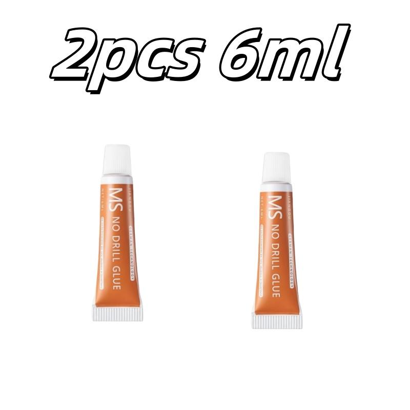 

2pcs Heavy Duty Adhesive Tape - No Nail Super Strong, High Viscosity for Shelves/Mirrors/Hooks, Works on Ceramic/Glass/Metal, Ki