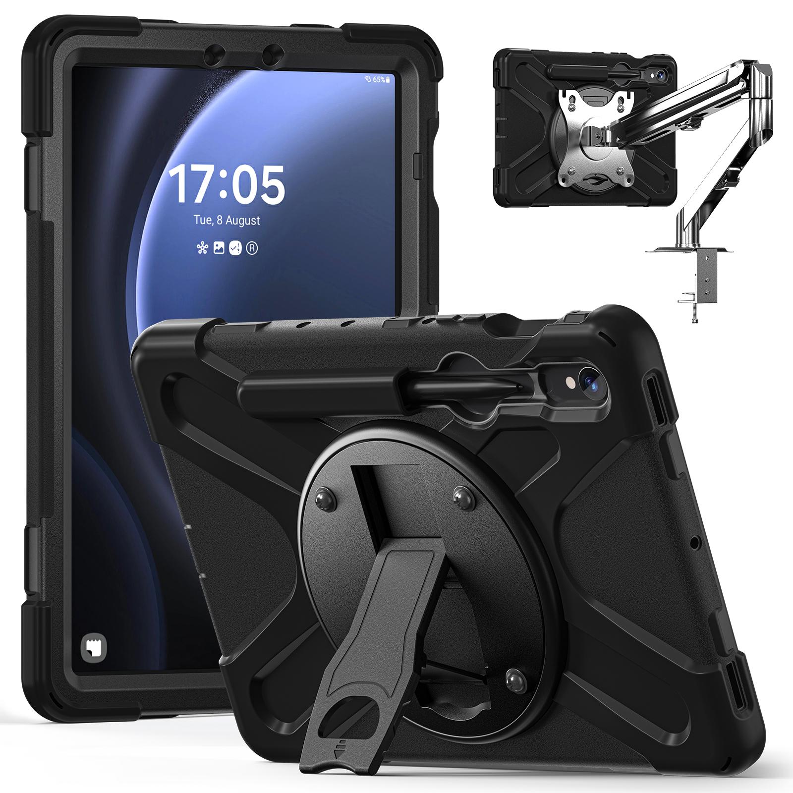 

Чохол-підставка для Samsung Galaxy Tab S9 FE X510/S9 X710/S8 X700/S7 T870, чохол для планшета з ПК+силікону Style A