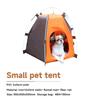 Outdoor Camping Dog Tent,Elevated-Dog Bed with Removable Canopy-Portable Cooling Raised Pet Cot Bed for Dogs and Cats