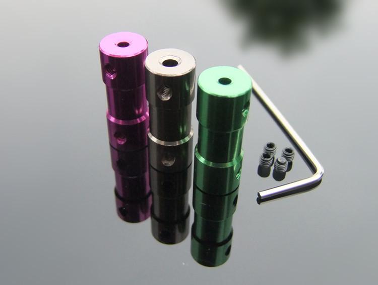 Anodized Aluminum Drive Shaft Coupler for Model Cars and Aircraft