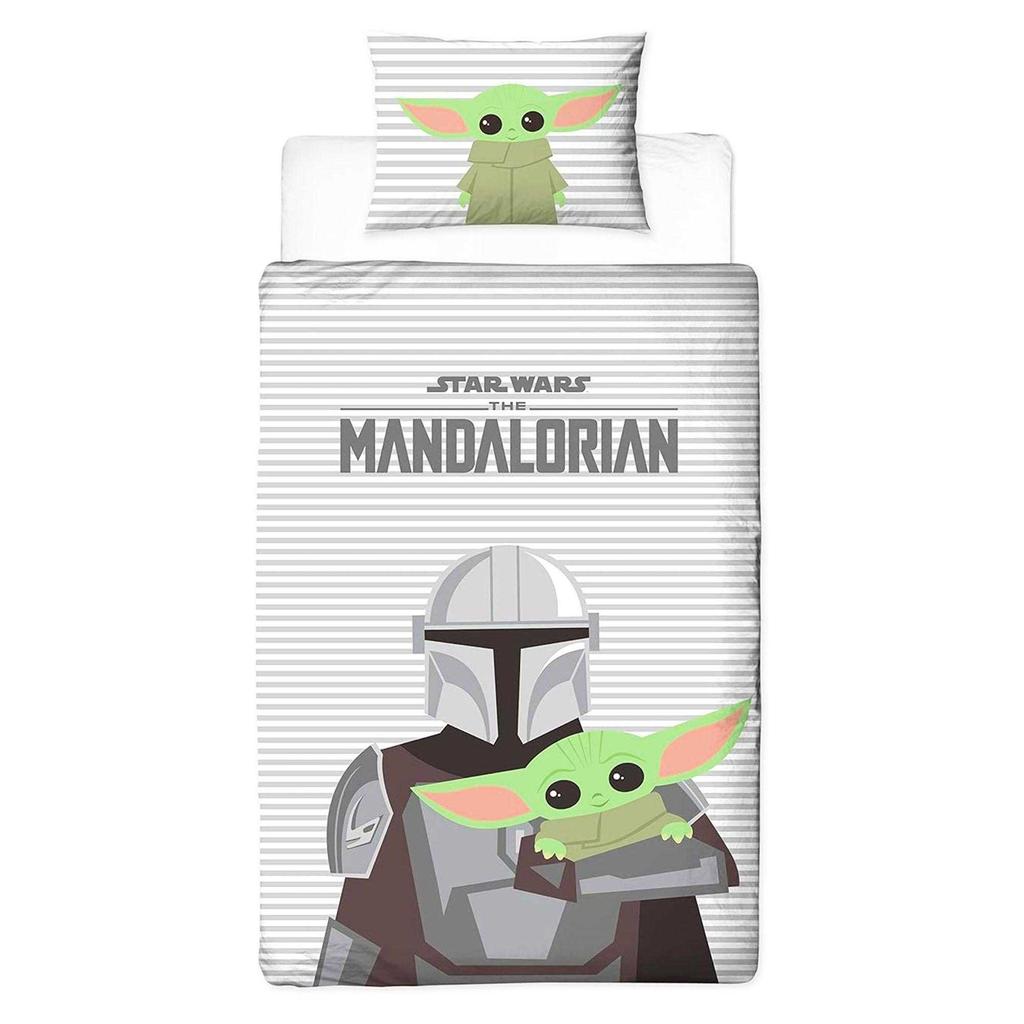 Star Wars The Mandalorian Baby Yoda Reversible Duvet Set