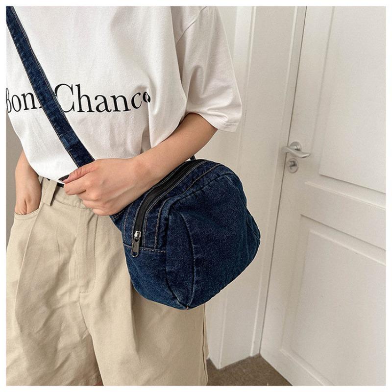 Popular Fashion Denim Shoulder Crossbody Bag Summer New Casual Women's Bag