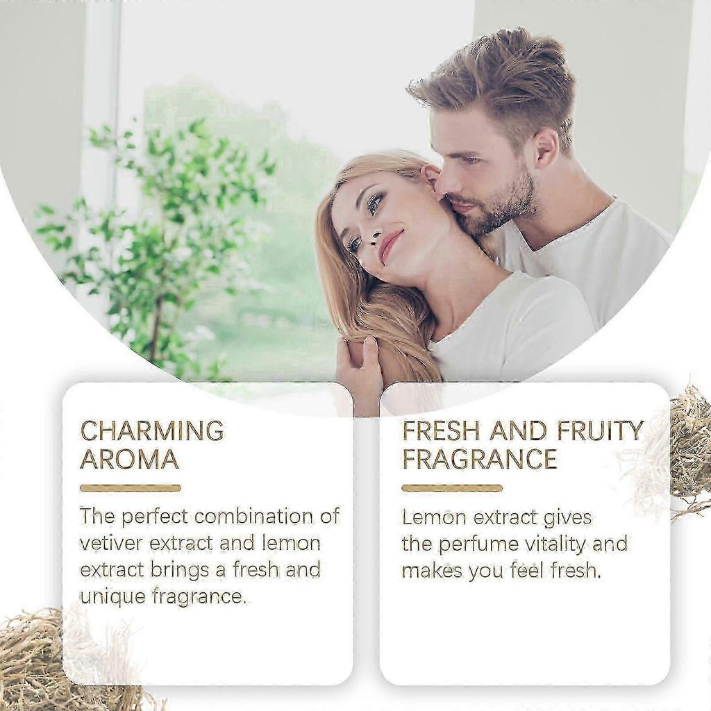 Vetiver Grass Fresh Perfume Gives Off Charming Charm Natural Fresh Elegant Fragrance Daily Portable Fragrance Perfume