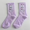 Korean Style Cute Cartoon Mid-Calf Socks for Girls – Trendy Student Sports Stockings for All Seasons