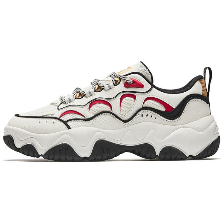 

Anta Good Things Happen Flowing Light Versatile Trendy Non-Slip Lightweight Low-Top Casual Shoes Men Casual Shoes White Black Red 112518853-7 42.5