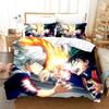 Luxury New 3D Print New Japan Anime My Hero Academia Printed Bedding Set Cartoon Duvet Covers Bedding Set Bedclothes Bed Linen