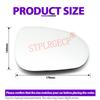Car Exterior Side Electric Rearview Mirror Lens with Heating Heated Glass with Base for Fiat 500X 2014-2024 LH RH