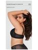 Sutiã de Renda Plus Size Anti-Queda para Mulheres - Respirável, Bojo Completo, Design Emagrecedor e de Suporte