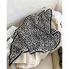 2025 New Fashion Women Triangle Scarf Bohemian Style Paisley Designer Long Ribbon Twill Silk Scarves Neckerchief Luxury