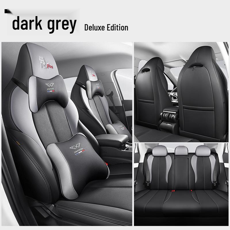 BYD Yuan Plus All-Season Leather Car Seat Covers, Full Wrap for Five Seats