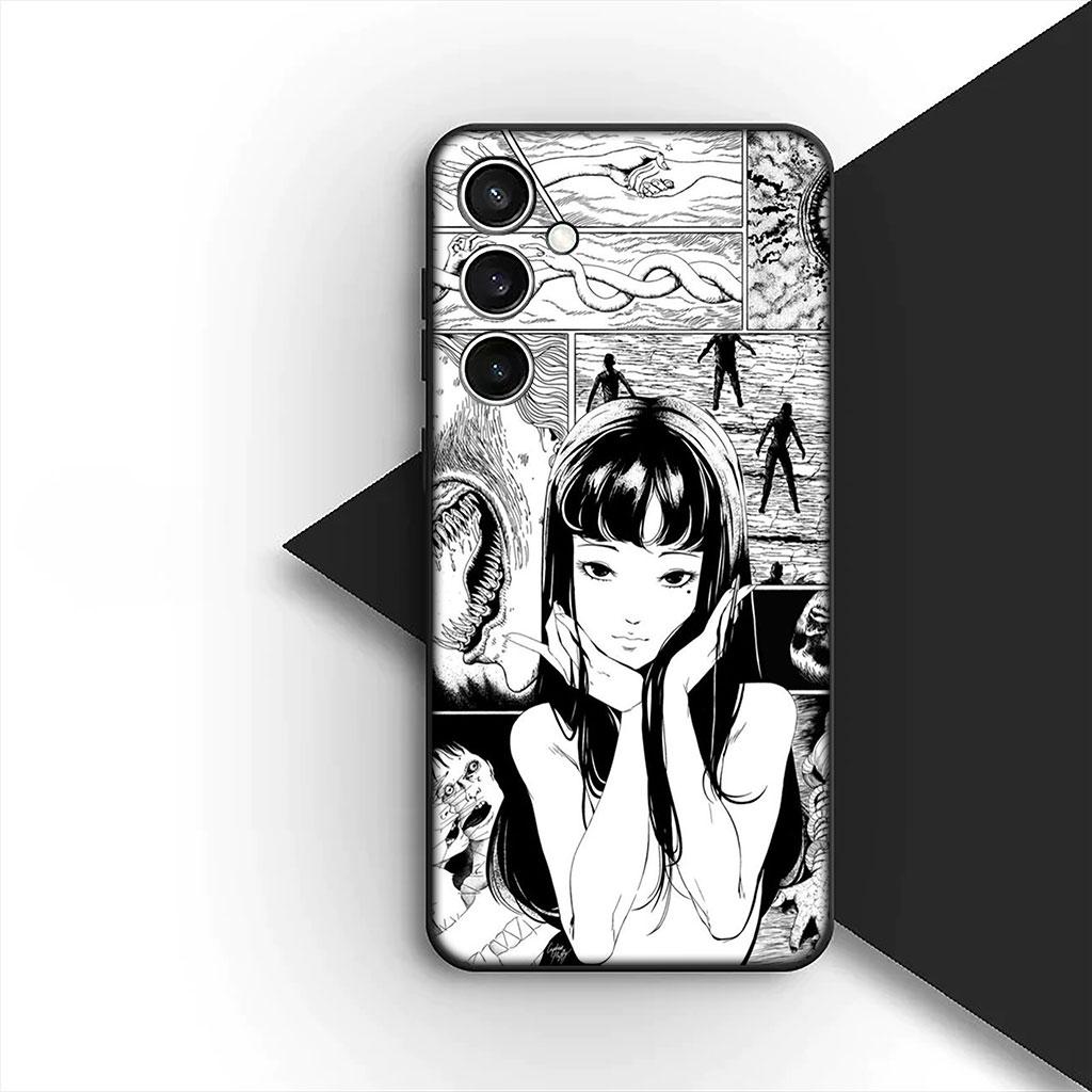 Phone Cover for Xiaomi Poco C75 C65 C71 C85 X7 X6 X5 M7 F7 F8 Ultra F6 Pro 5G Casing Soft Case Horror Junji Ito Tomie Cartoon