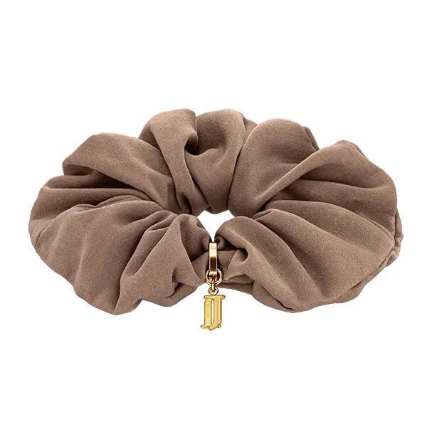 LALA J Suede Hair Scrunchie - Sand Beige (JALJHS2BF830FA000)