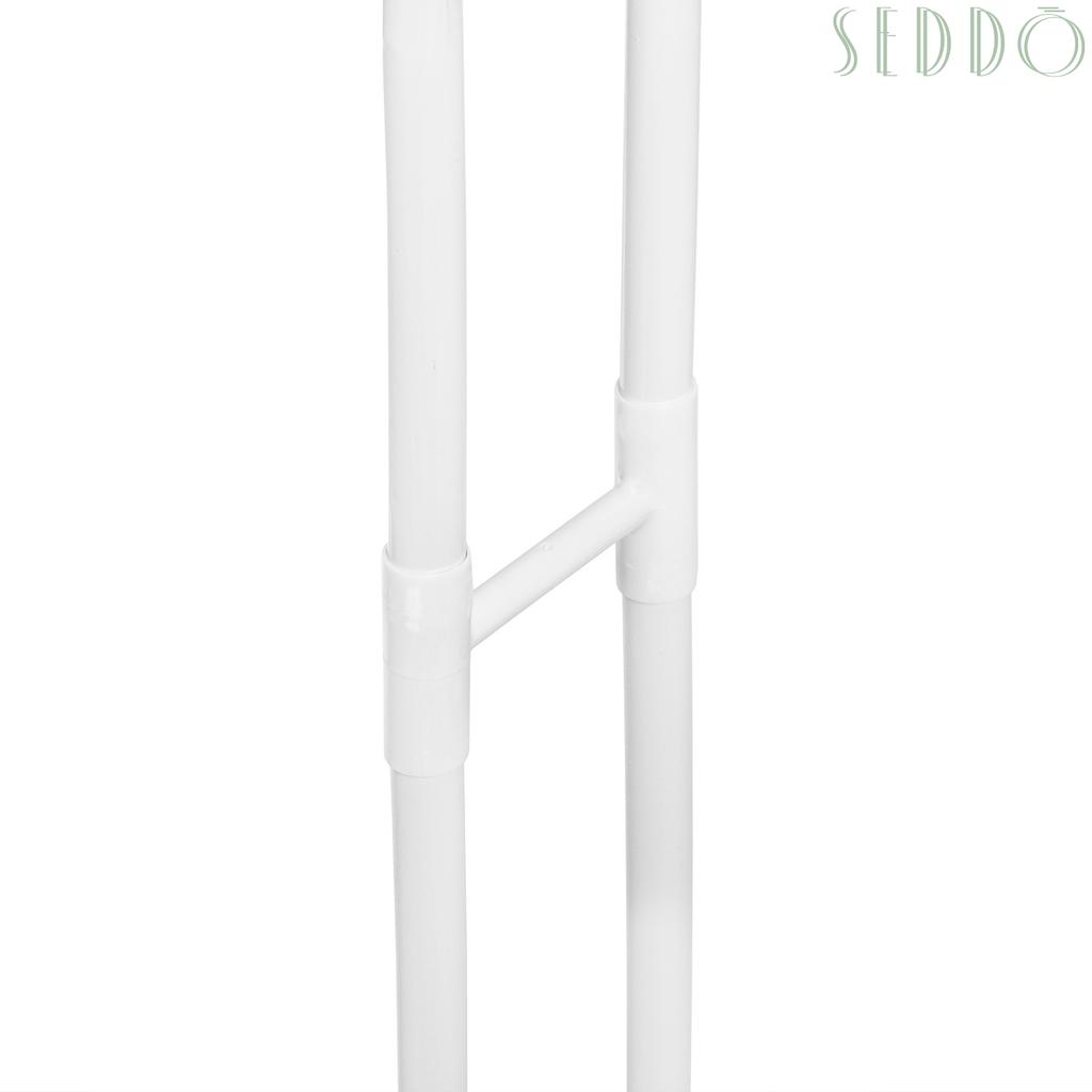 Shelf Metal Hanger Stable Durable Standing Hall Wardrobe