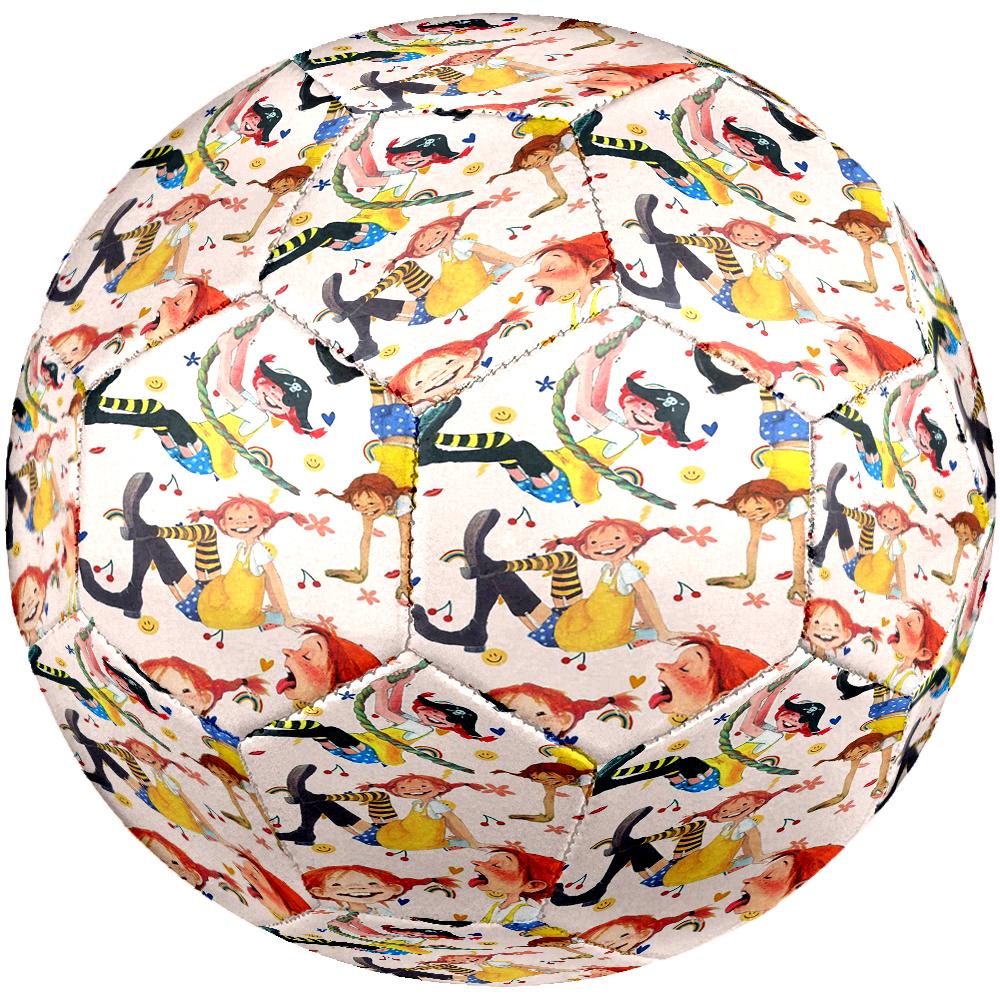 Pippi Longstocking Theme Size 5 Soccer Ball, Suitable for Both Indoor and Outdoor Matches, a Gift Suitable for Everyone.
