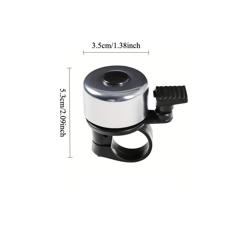 1 τεμ. Δυνατό Και Καθαρό Κουδούνι Ποδηλάτου - Ελαφρύ Κουδούνι Μικρού Μεγέθους από Κράμα Αλουμινίου Για Ποδήλατα Βουνού Και Ποδήλατα Δρόμου - Εύκολο Στην Εγκατάσταση Και Χρήση Για Ασφαλή Οδήγηση