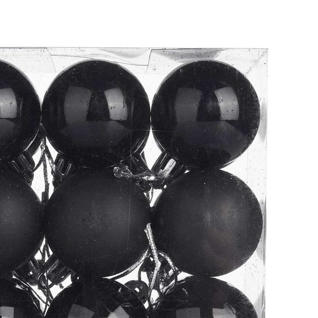 24 Stück Weihnachtsbaumkugeln Christbaumschmuck Dekorationen für Neujahr Verlobung Weihnachtsbaum Jubiläum Partyzubehör
